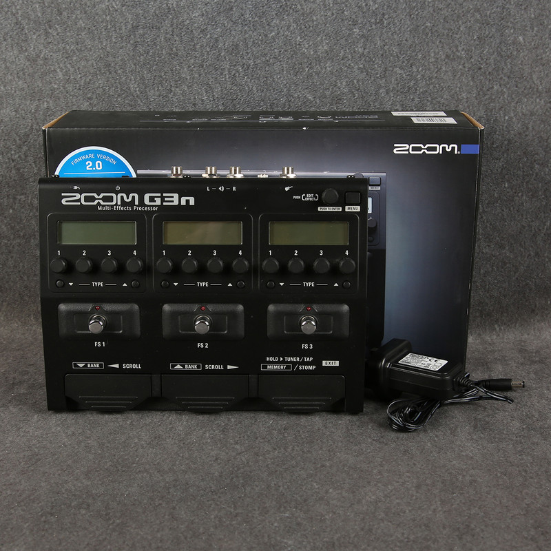 Zoom G3N Multi-FX Processor - Box & PSU - 2nd Hand