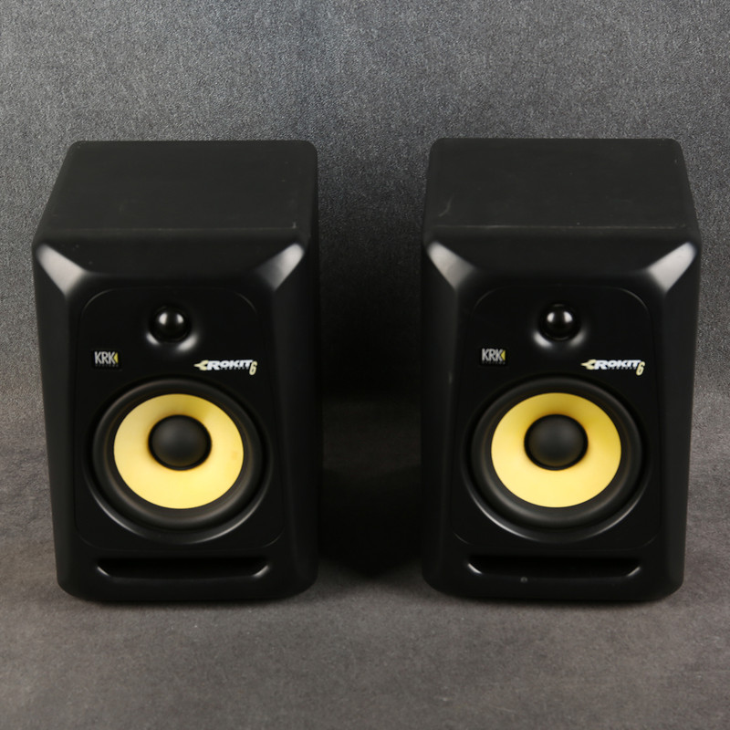 KRK Rokit RP6 G3 Studio Monitor Pair - 2nd Hand KRK Rokit RP6 G3 Studio Monitor Pair - 2nd Hand