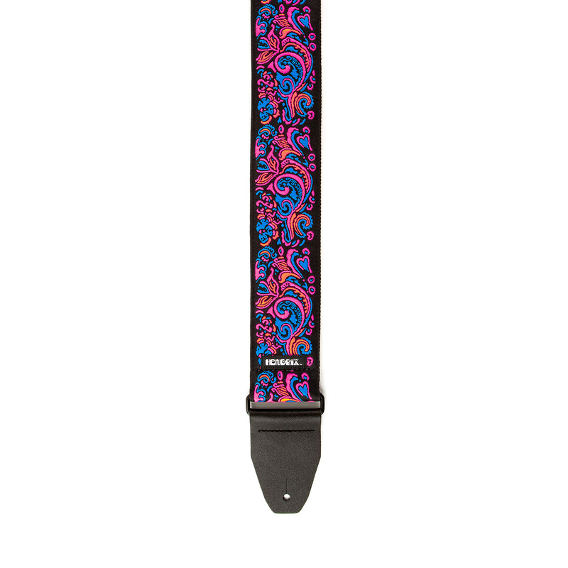 Jim Dunlop Jimi Hendrix Blacklight Love Drops Blue Strap Jim Dunlop Jimi Hendrix Blacklight Love Drops Blue Strap