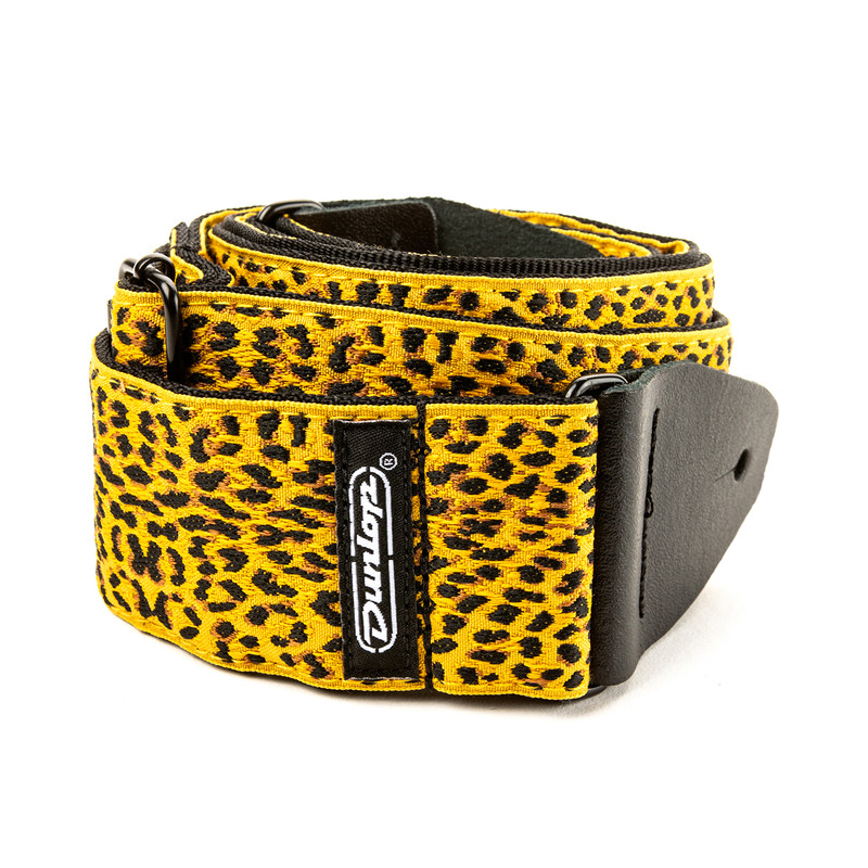 Jim Dunlop Jacquard Leopardskin Strap