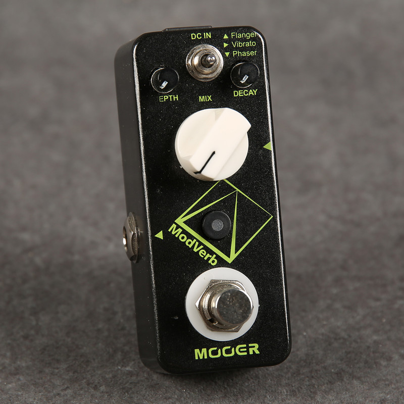 Mooer MRV4 Modverb Digital Reverb Pedal - 2nd Hand Mooer MRV4 Modverb Digital Reverb Pedal - 2nd Hand