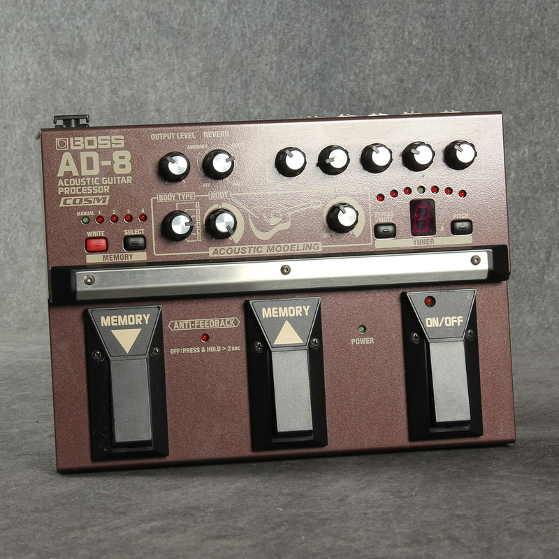 Boss AD-8 Acoustic Guitar Processor - 2nd Hand