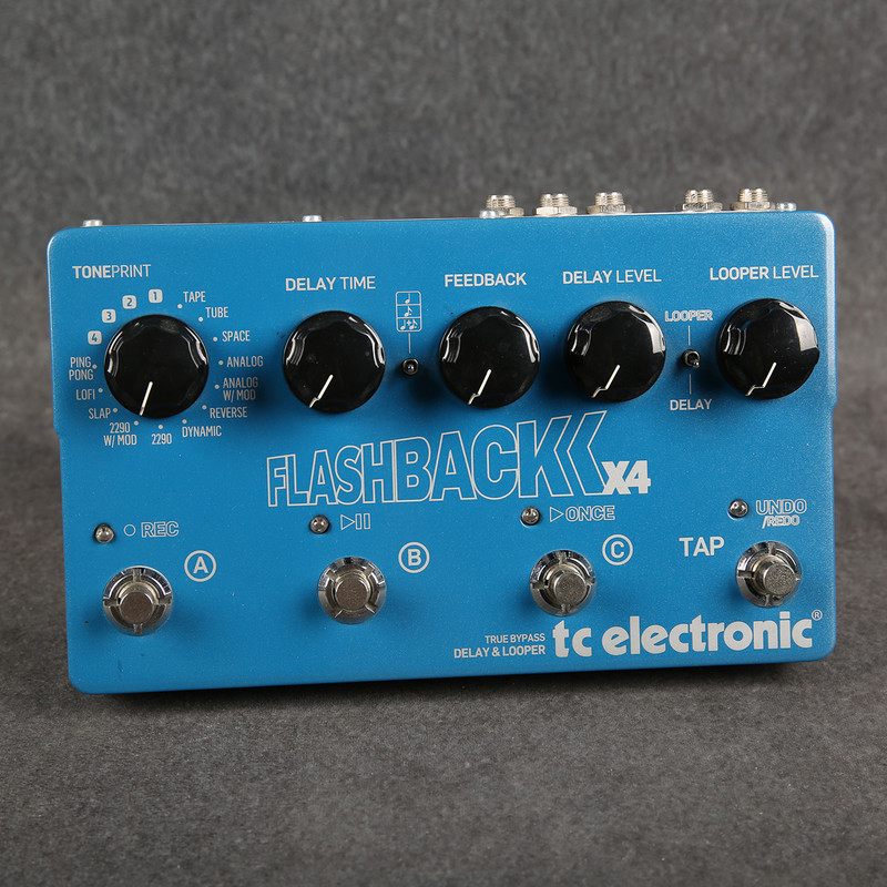 TC Electronic Flashback X4 Delay Looper Pedal - 2nd Hand