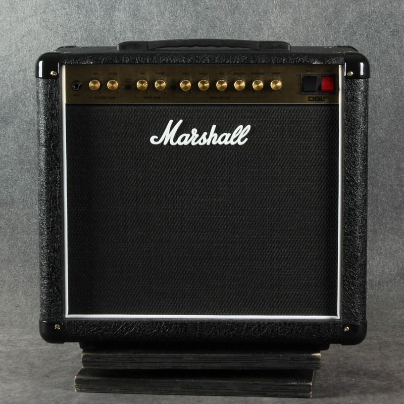 Marshall DSL20CR Combo - Celestion Creamback - Cover - 2nd Hand Marshall DSL20CR Combo - Celestion Creamback - Cover - 2nd Hand