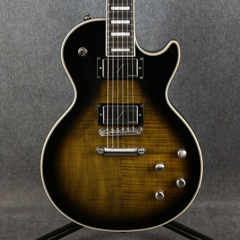 Epiphone Les Paul Prophecy - Olive Tiger Aged Gloss - 2nd Hand