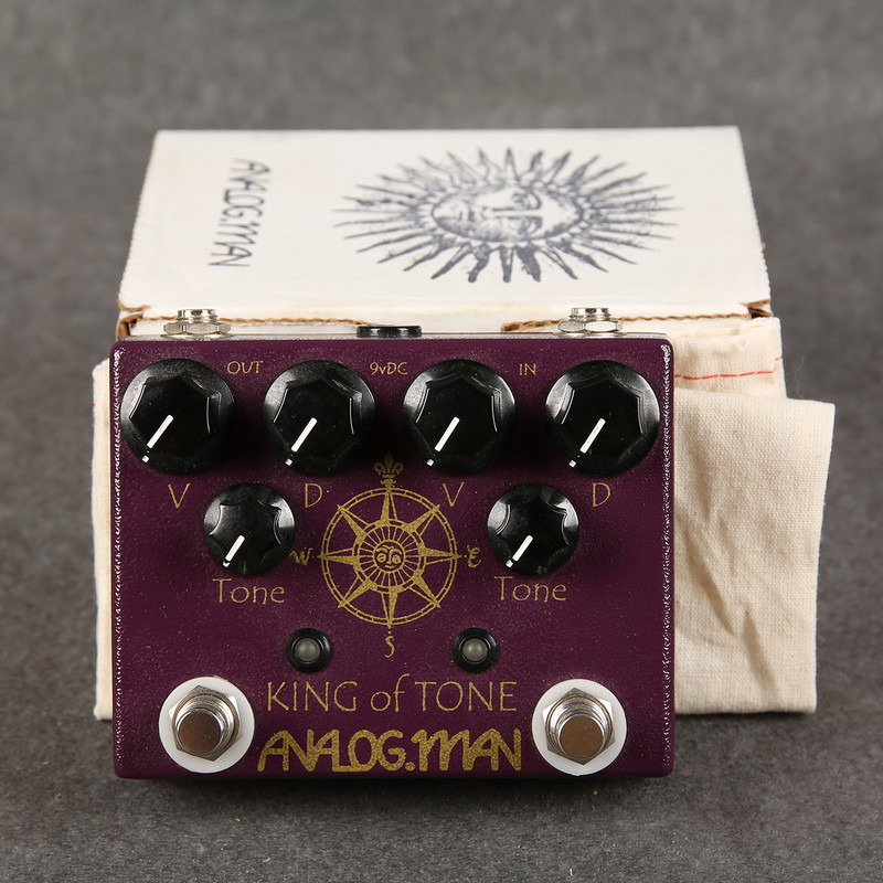 Analogman King of Tone - Boxed - 2nd Hand Analogman King of Tone - Boxed - 2nd Hand