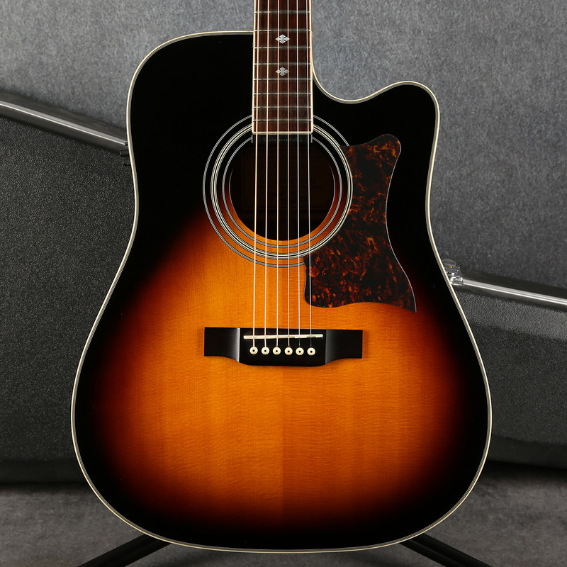 Epiphone Masterbilt DR-500MCE - Vintage Sunburst - Hard Case - 2nd Hand (145735)