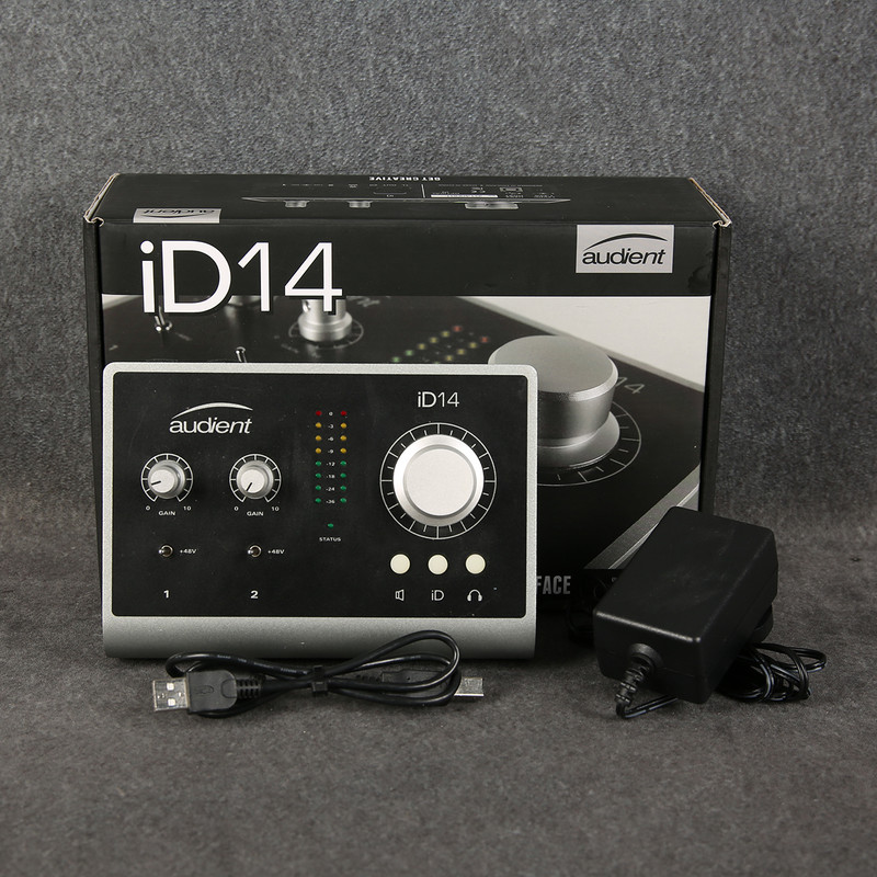 Audient iD14 MK 1 Audio Interface - Box & PSU - 2nd Hand