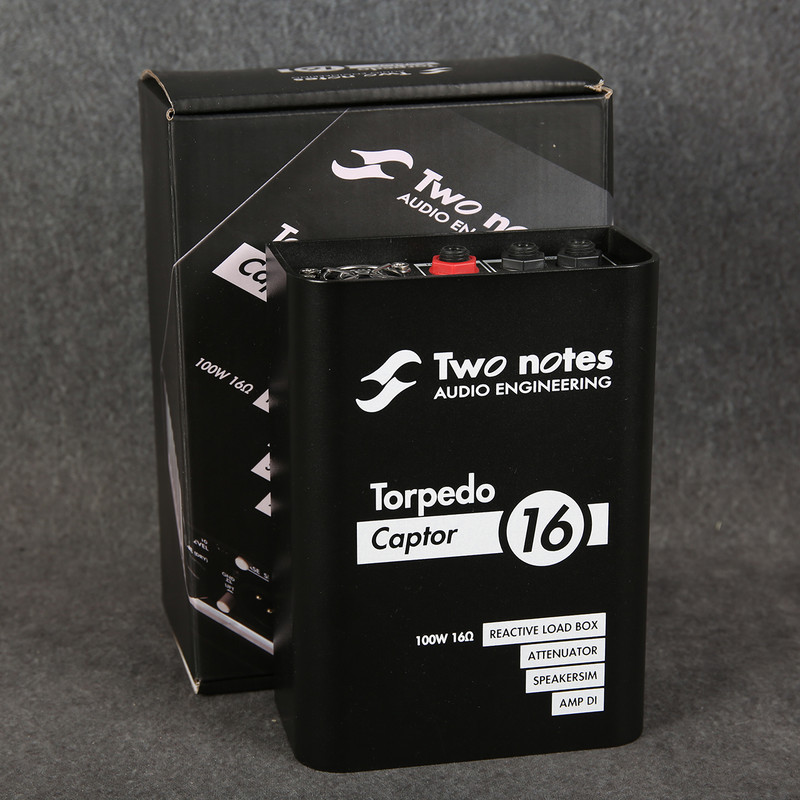 Two Notes Torpedo Captor 16 Ohms - Boxed - 2nd Hand Two Notes Torpedo Captor 16 Ohms - Boxed - 2nd Hand