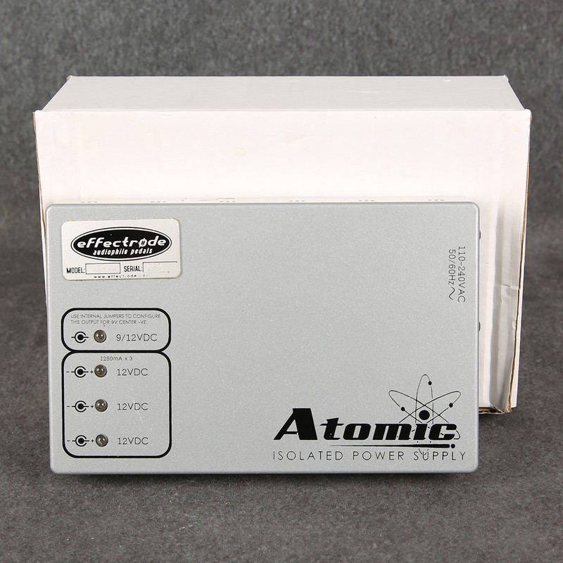 Effectrode Atom Power Supply - Boxed - 2nd Hand Effectrode Atom Power Supply - Boxed - 2nd Hand