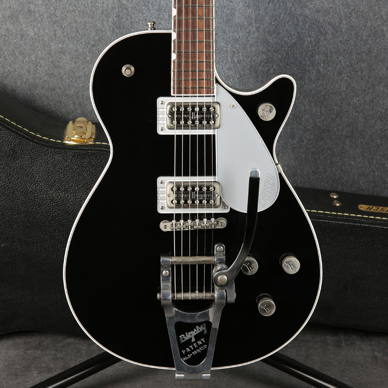 Gretsch G6228 Players Edition Jet - MIJ - Black - Hard Case - 2nd Hand