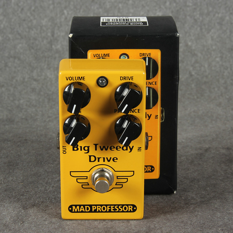 Mad Professor Big Tweedy Drive Pedal - Boxed - 2nd Hand
