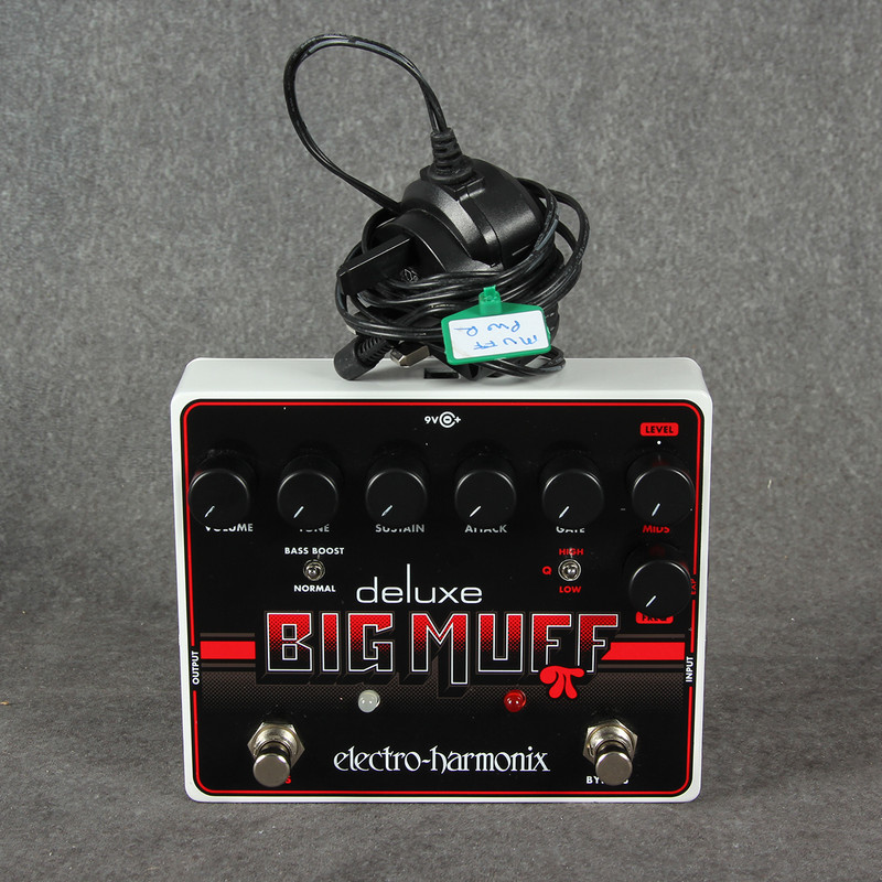 Electro Harmonix Deluxe Big Muff Pi Pedal - Power Supply - 2nd Hand