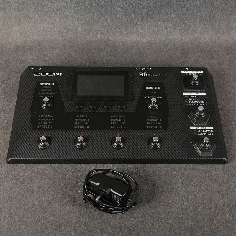 Zoom B6 Multi-Effects Processor - 2nd Hand Zoom B6 Multi-Effects Processor - 2nd Hand