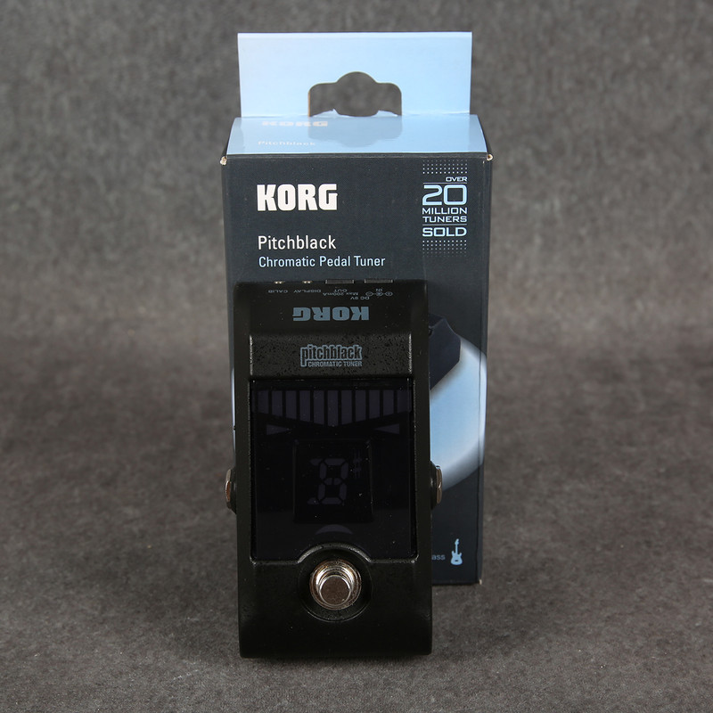 Korg Pitchblack Tuner - Boxed - 2nd Hand (146620) Korg Pitchblack Tuner - Boxed - 2nd Hand (146620)
