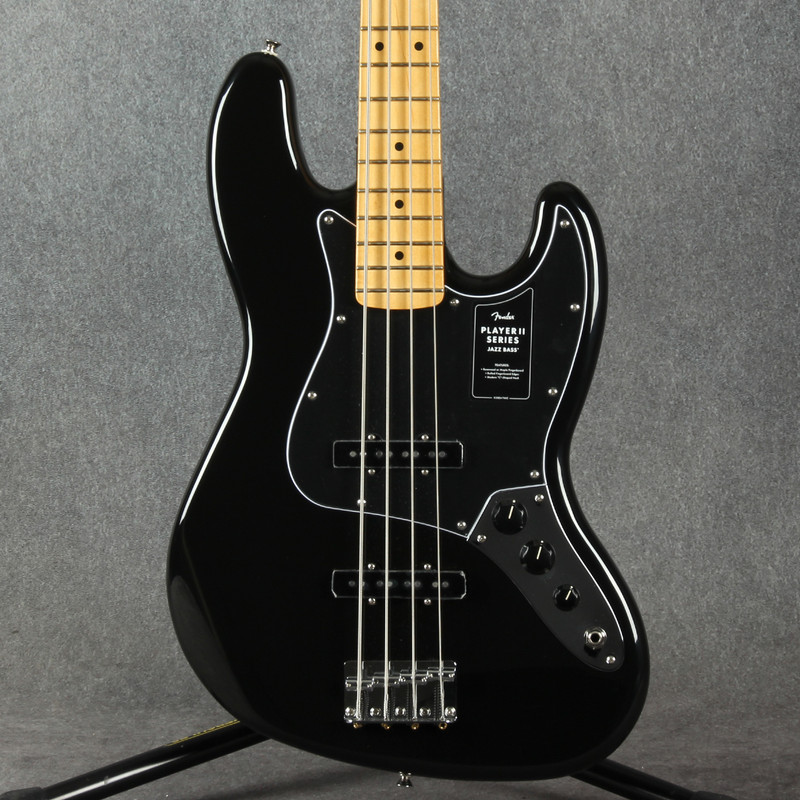 Fender Player II Jazz Bass - Black - Boxed - 2nd Hand