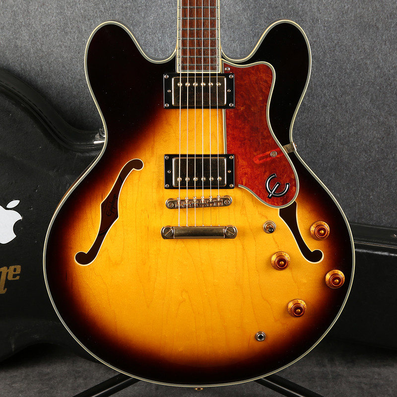 Epiphone Sheraton II - Vintage Sunburst - Hard Case - 2nd Hand (146692)