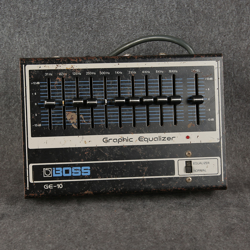 Boss GE-10 Graphic Equalizer - 2nd Hand Boss GE-10 Graphic Equalizer - 2nd Hand