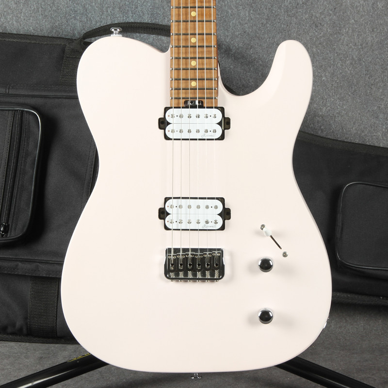 Harley Benton Pro Series Fustion T HH - Pink - Gig Bag - 2nd Hand Harley Benton Pro Series Fustion T HH - Pink - Gig Bag - 2nd Hand