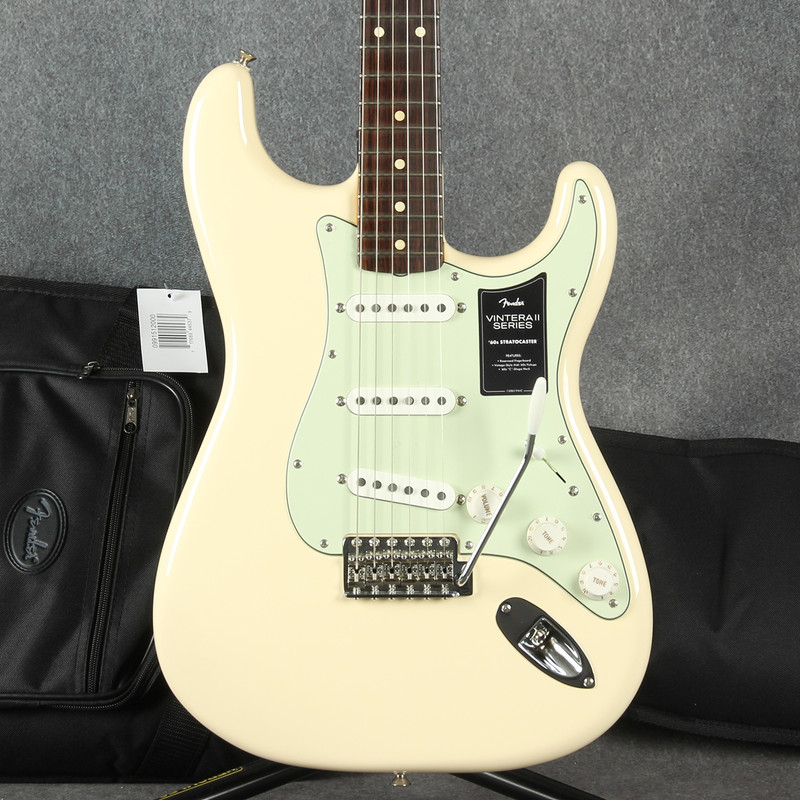 Fender Vintera II 60s Stratocaster - Olympic White - Gig Bag - 2nd Hand (X1169756)