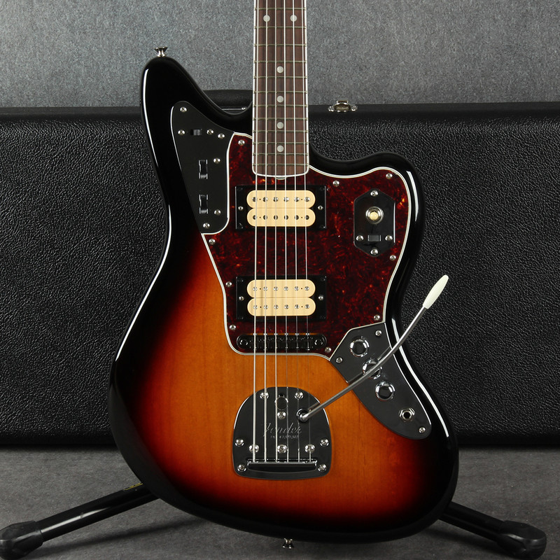 Fender Kurt Cobain Jaguar - 3-Colour Sunburst - Hard Case - 2nd Hand (X1169829)
