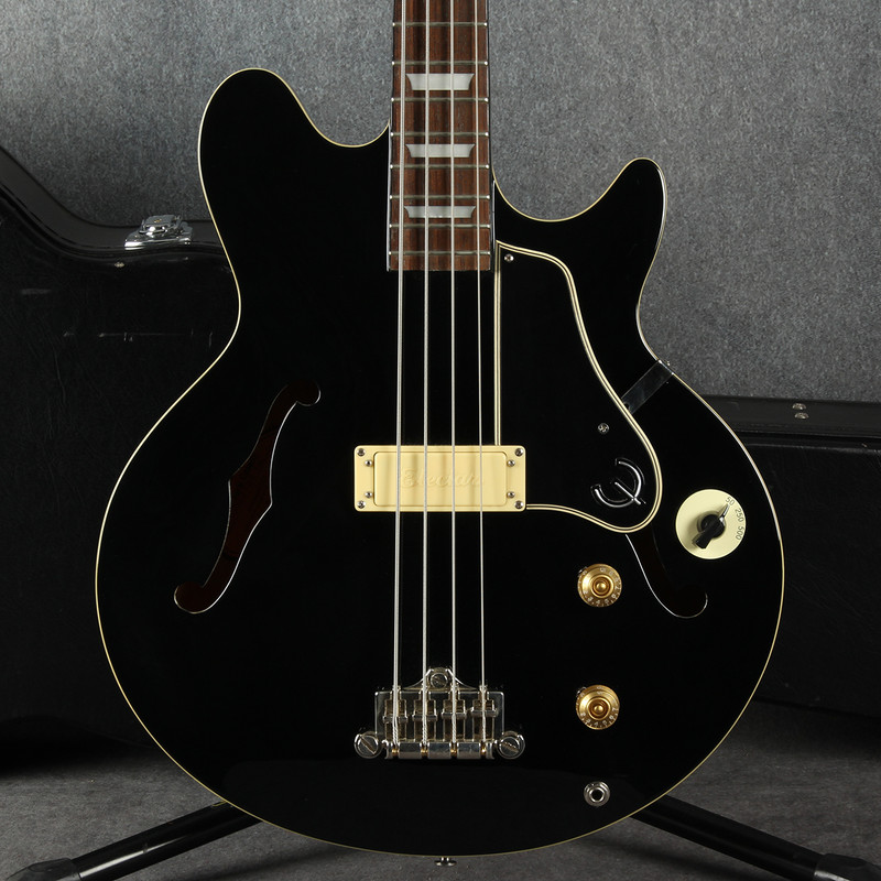 Epiphone Jack Casady Bass - Ebony - Hard Case - 2nd Hand