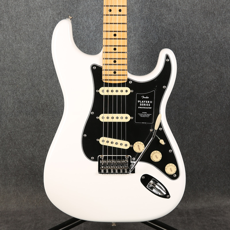 Fender Player II Stratocaster Maple Fretboard - Polar White - Boxed - 2nd Hand