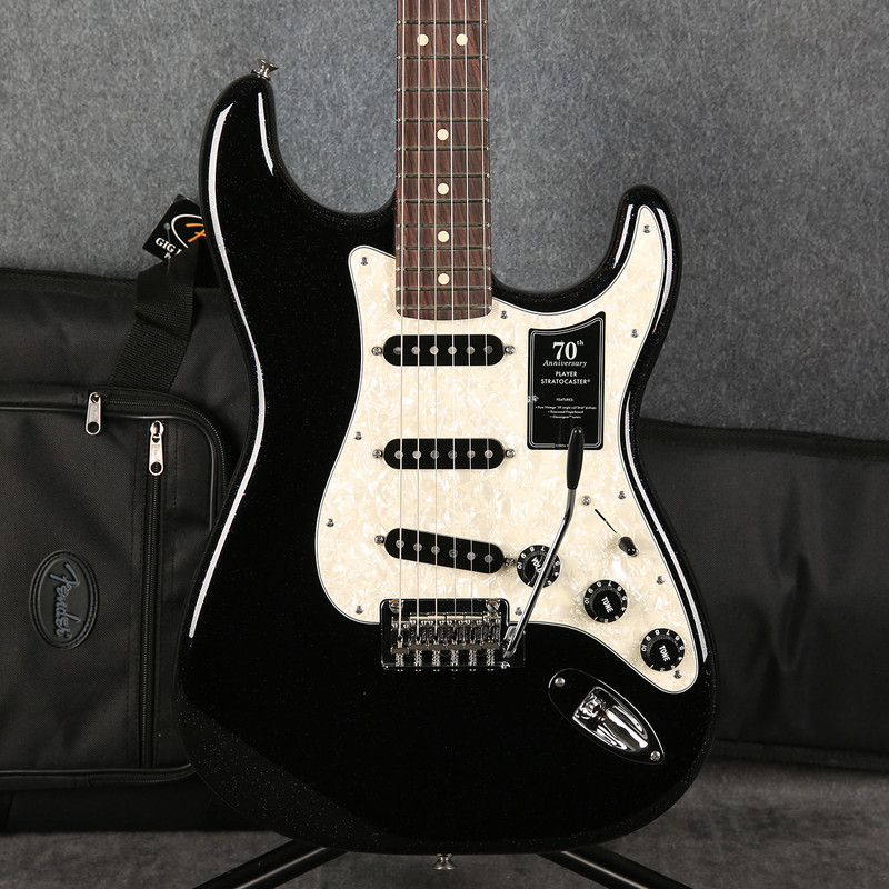 Fender 70th Anniversary Player Stratocaster - Nebula Noir - Gig Bag - 2nd Hand (X1169842)