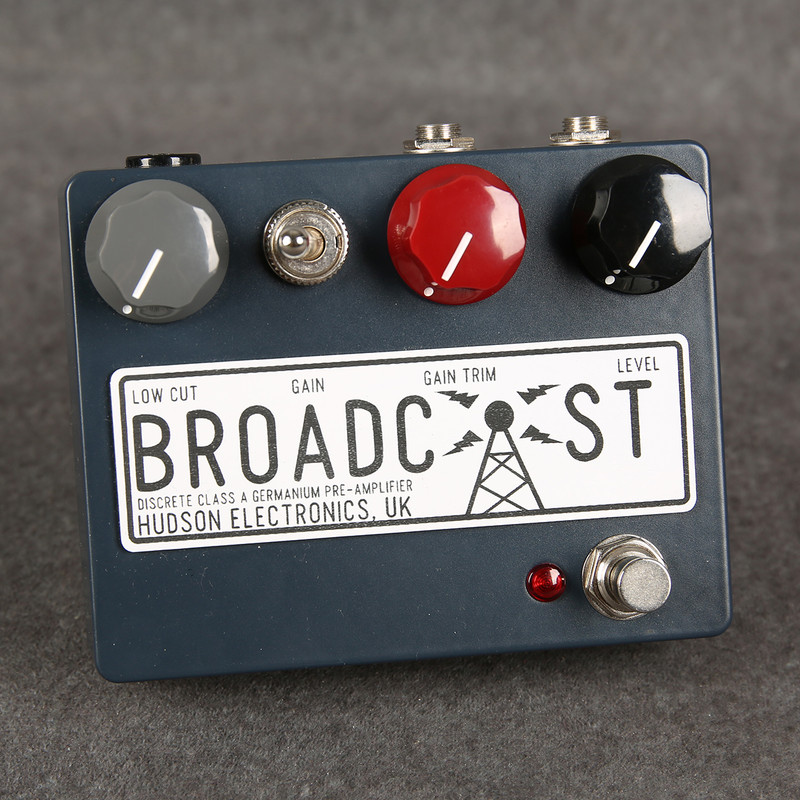 Hudson Electronics Broadcast Germanium Preamp Pedal - 2nd Hand Hudson Electronics Broadcast Germanium Preamp Pedal - 2nd Hand