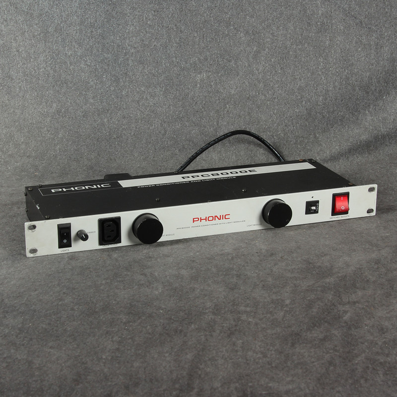 Phonic DPC8000E Power Conditioner with Lights - 2nd Hand Phonic DPC8000E Power Conditioner with Lights - 2nd Hand
