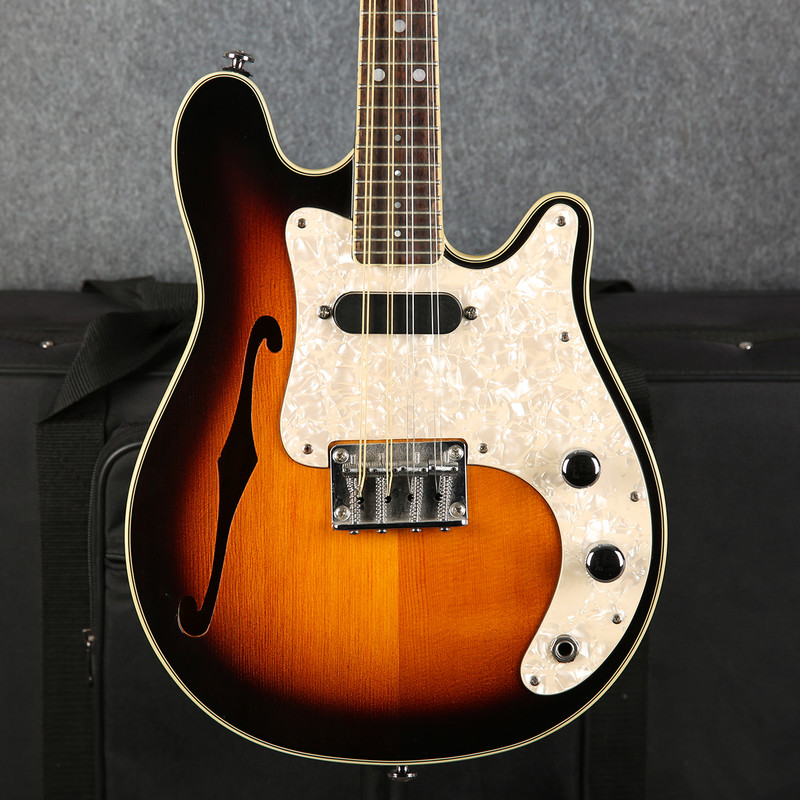 Fender FM-61SE Electric Mandolin - Sunburst - Case - 2nd Hand