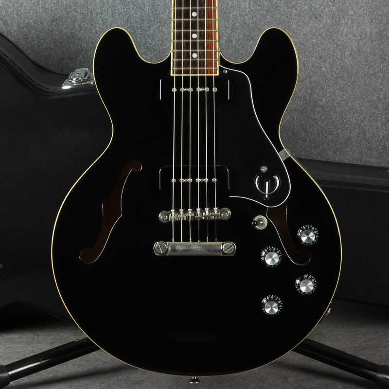 Epiphone ES-339 Pro P90 - Ebony - Hard Case - 2nd Hand Epiphone ES-339 Pro P90 - Ebony - Hard Case - 2nd Hand