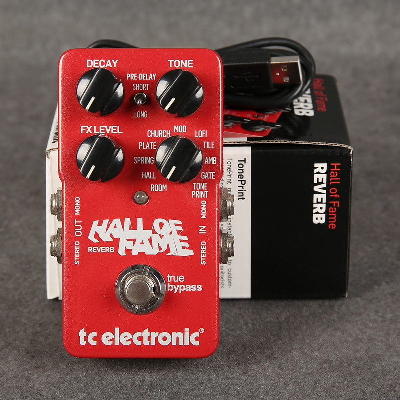 TC Electronic Hall Of Fame Reverb - Boxed - 2nd Hand (147133) TC Electronic Hall Of Fame Reverb - Boxed - 2nd Hand (147133)