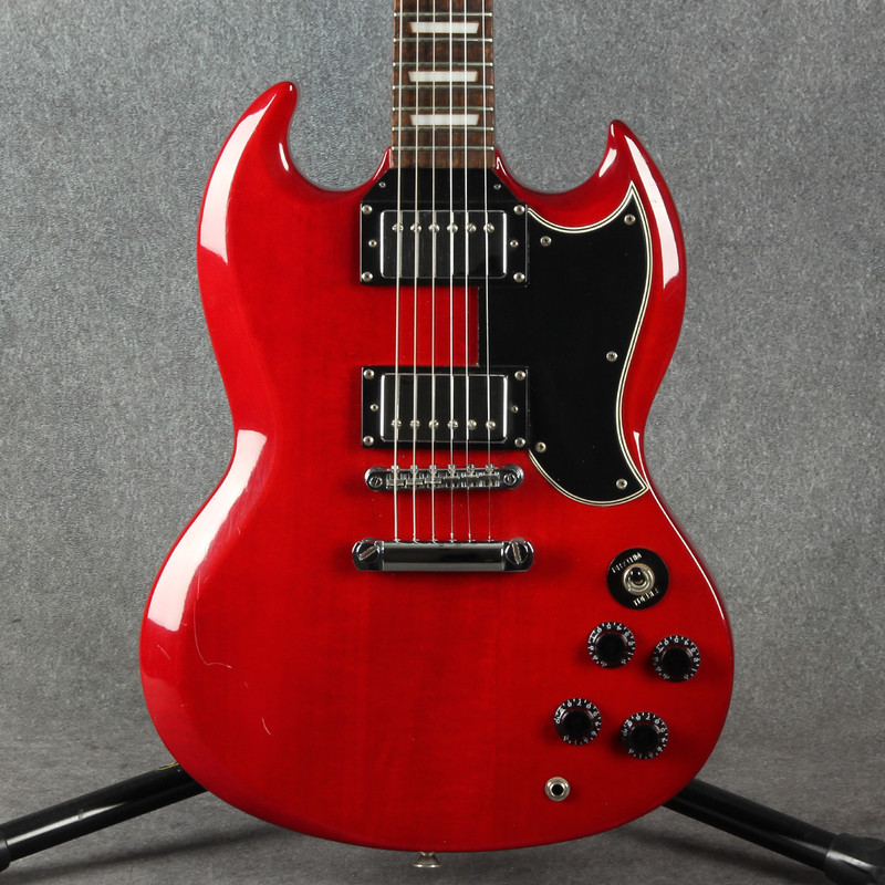 Westfield Double Cutaway Electric Guitar - Cherry - 2nd Hand