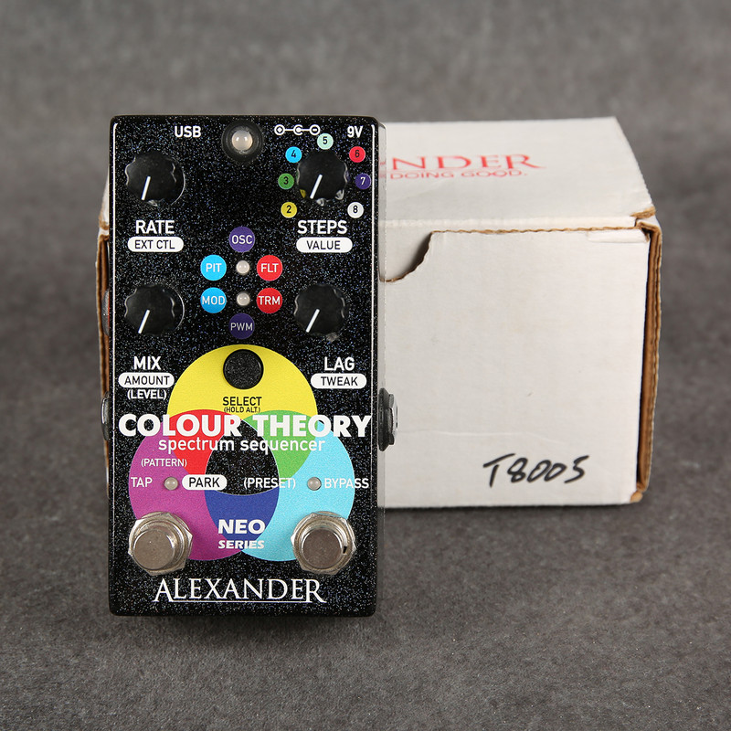 Alexander Pedals Colour Theory - Boxed - 2nd Hand