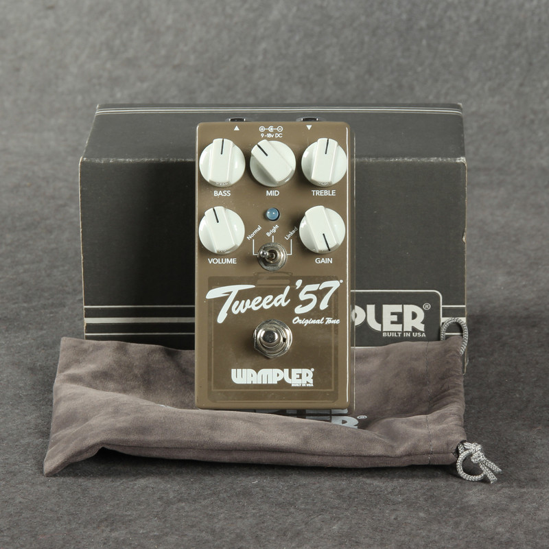 Wampler Tweed 57 Overdrive - Boxed - 2nd Hand (147279) Wampler Tweed 57 Overdrive - Boxed - 2nd Hand (147279)