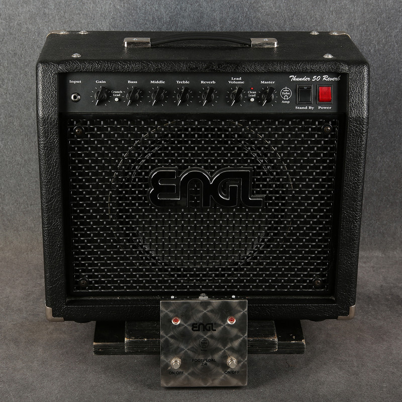 ENGL Thunder 50 Reverb Combo with Footswitch **COLLECTION ONLY** - 2nd Hand ENGL Thunder 50 Reverb Combo with Footswitch **COLLECTION ONLY** - 2nd Hand