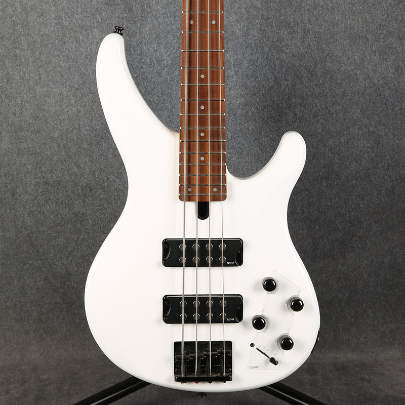 Yamaha TRBX304 Bass - White - 2nd Hand