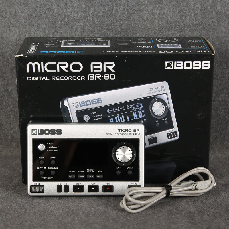Boss Micro BR BR-80 Digital Recorder - Boxed - 2nd Hand (147376)