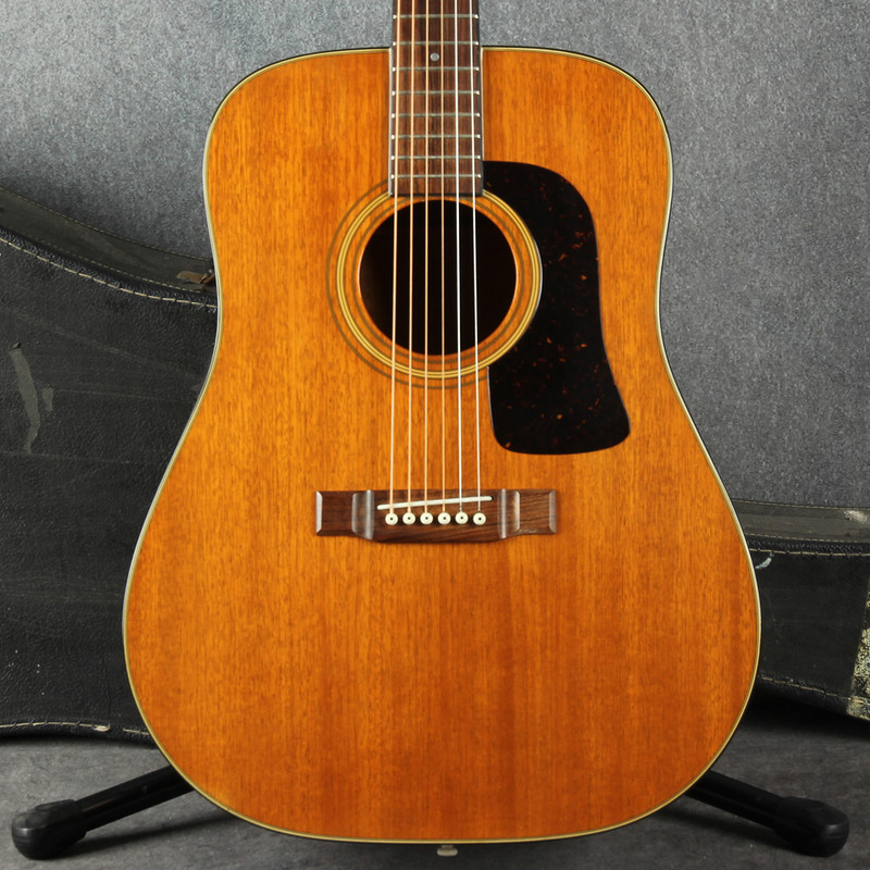 Washburn D15M Acoustic Guitar - Natural - Hard Case - 2nd Hand