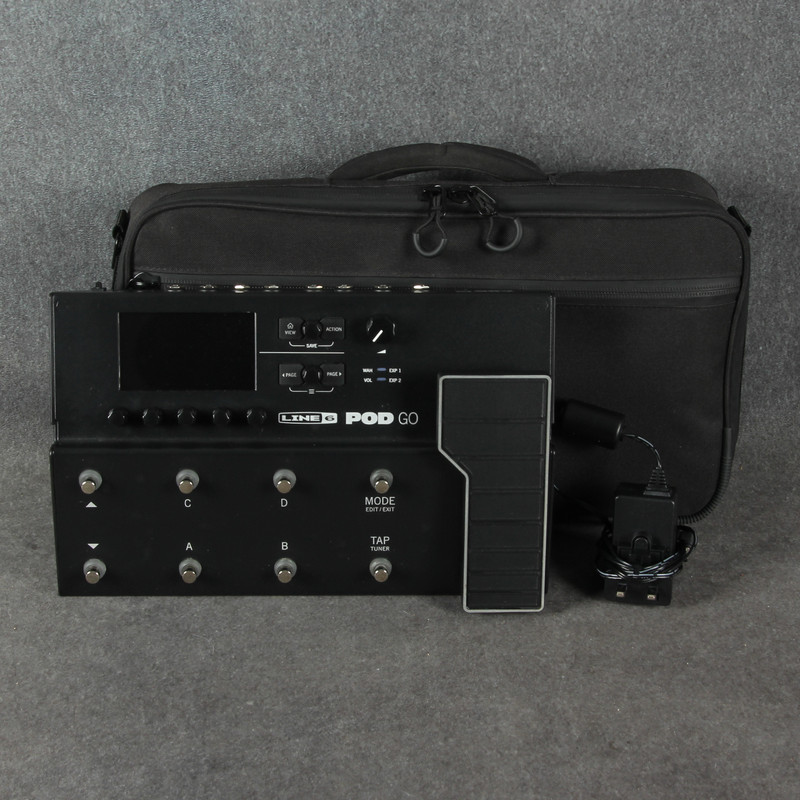 Line 6 Pod Go - Power Supply - Case - 2nd Hand
