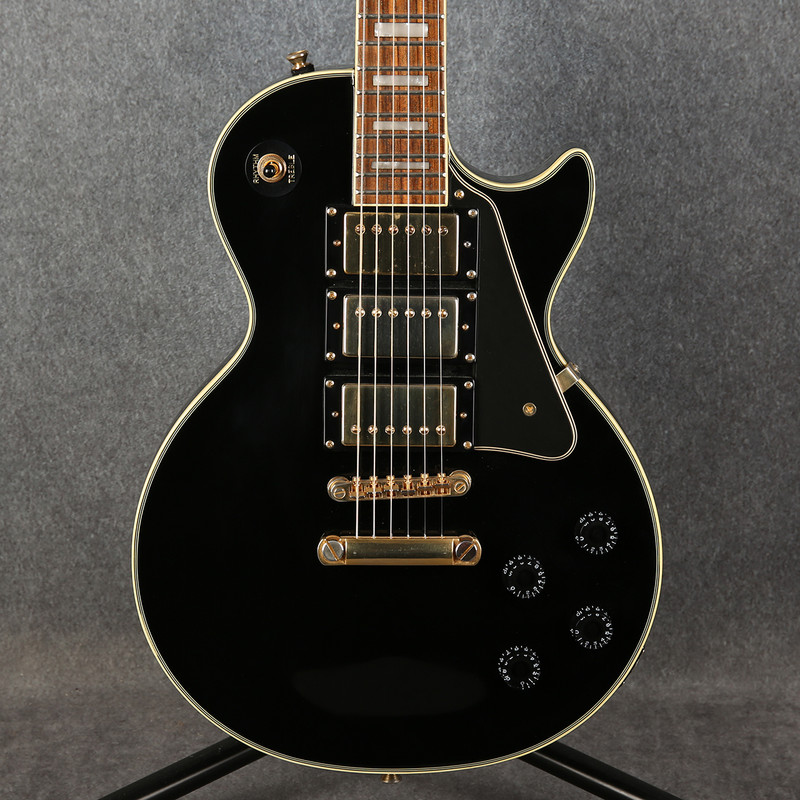 Epiphone Les Paul Custom Black Beauty 3-Pickup - Ebony - 2nd Hand (147528)