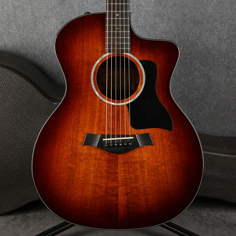Taylor 224ce-K DLX Grand Auditorium - Shaded Edgeburst - Hard Case - 2nd Hand