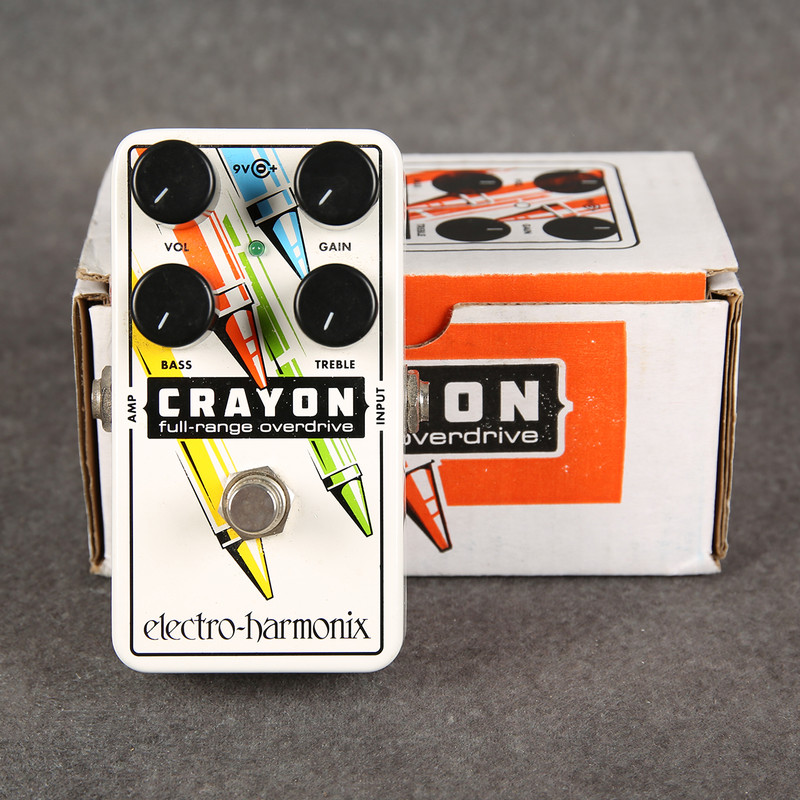 Electro Harmonix Crayon Overdrive - 2nd Hand Electro Harmonix Crayon Overdrive - 2nd Hand