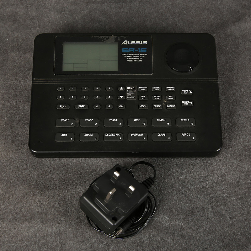 Alesis SR16 Drum Machine - 2nd Hand Alesis SR16 Drum Machine - 2nd Hand