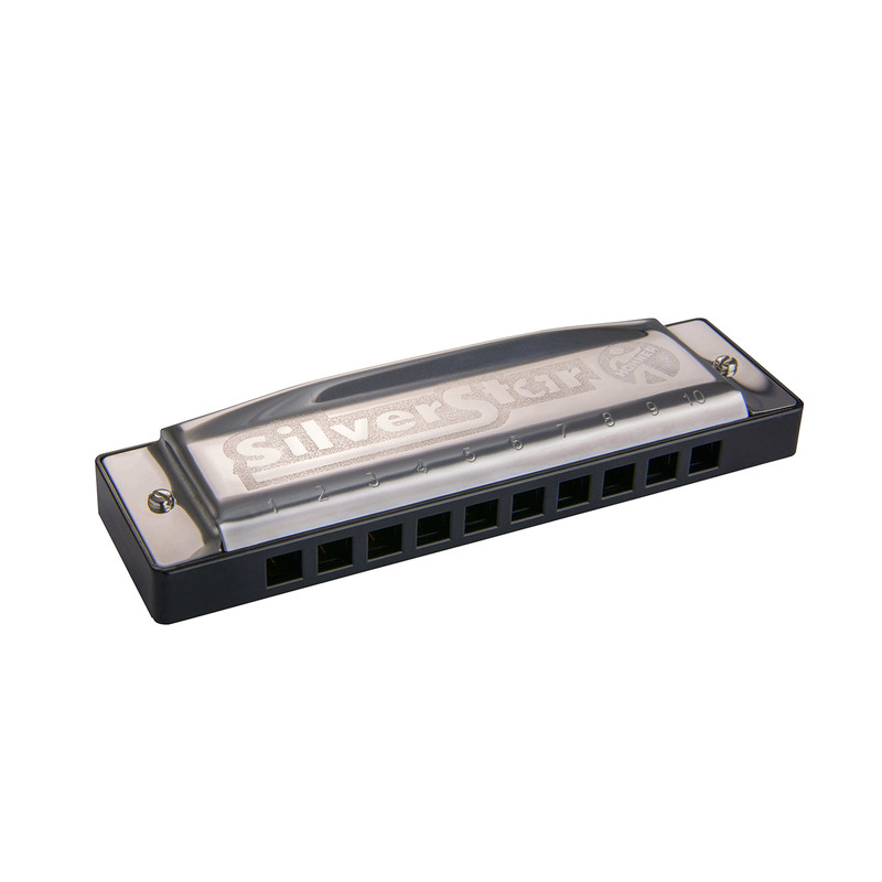 Hohner Silver Star Harmonica, F Major