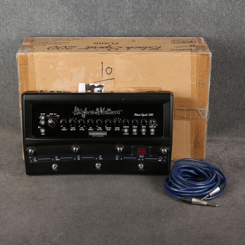 Hughes & Kettner Black Spirit 200 Floor Amp Head - 2nd Hand