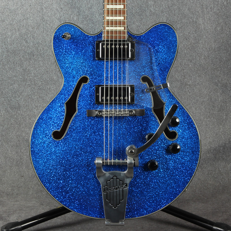 Ibanez AFD75T Artcore - Blue Sparkle - 2nd Hand
