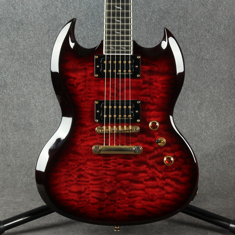 Epiphone SG Custom Prophecy - Black Cherry - 2nd Hand