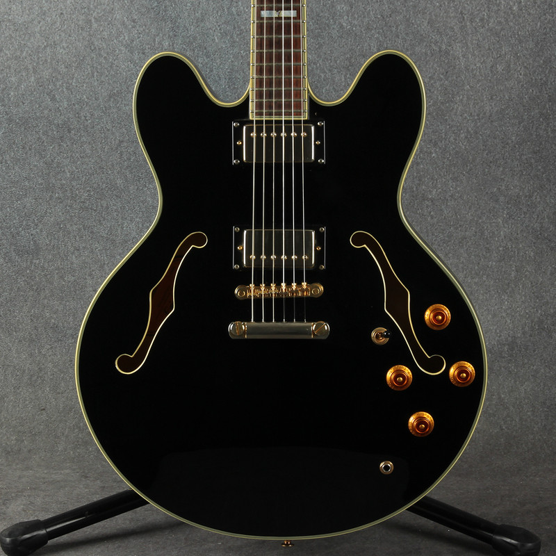 Epiphone Sheraton MIK - Ebony - 2nd Hand